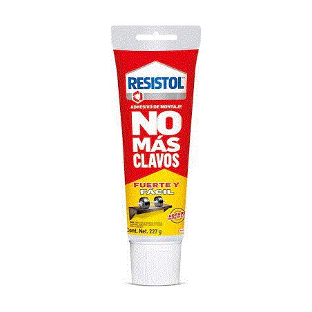 RESISTOL NO MAS CLAVOS INVISIBLE 200G